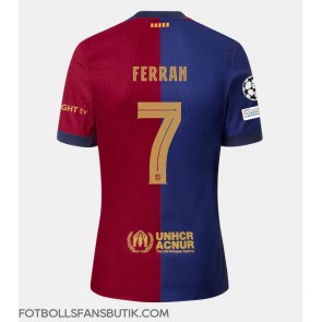 Barcelona Ferran Torres #7 Replika Hemmatröja 2024-25 Kortärmad